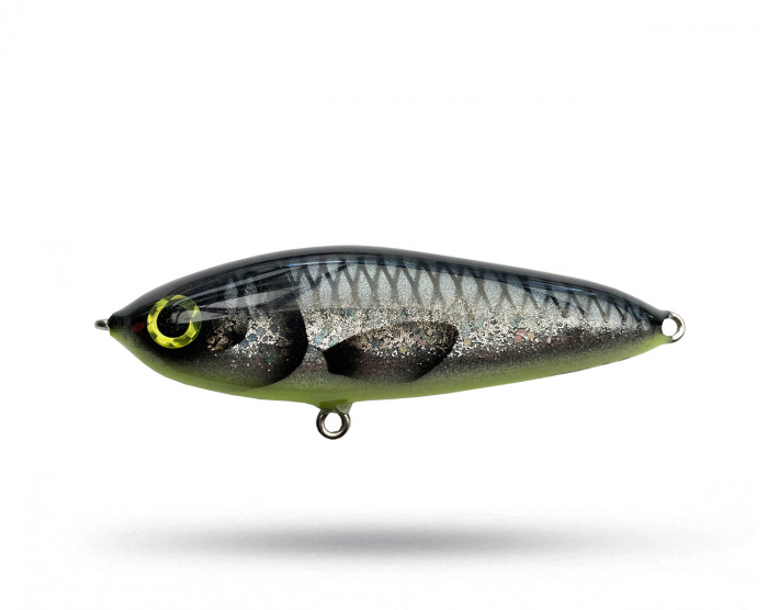 Xet Little Bastard Jr - Silver Streamer i gruppen Fiskedrag / Jerkbaits hos Örebro Fiske & Outdoor AB (Xet Bastard Jr SS)